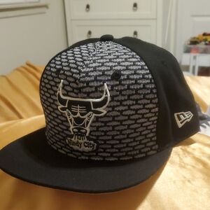 New Era Black and Gray Snapback Hat